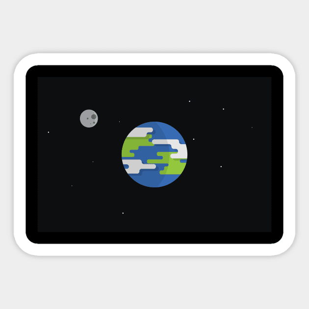 Earthbound Sticker by chrisvlabs